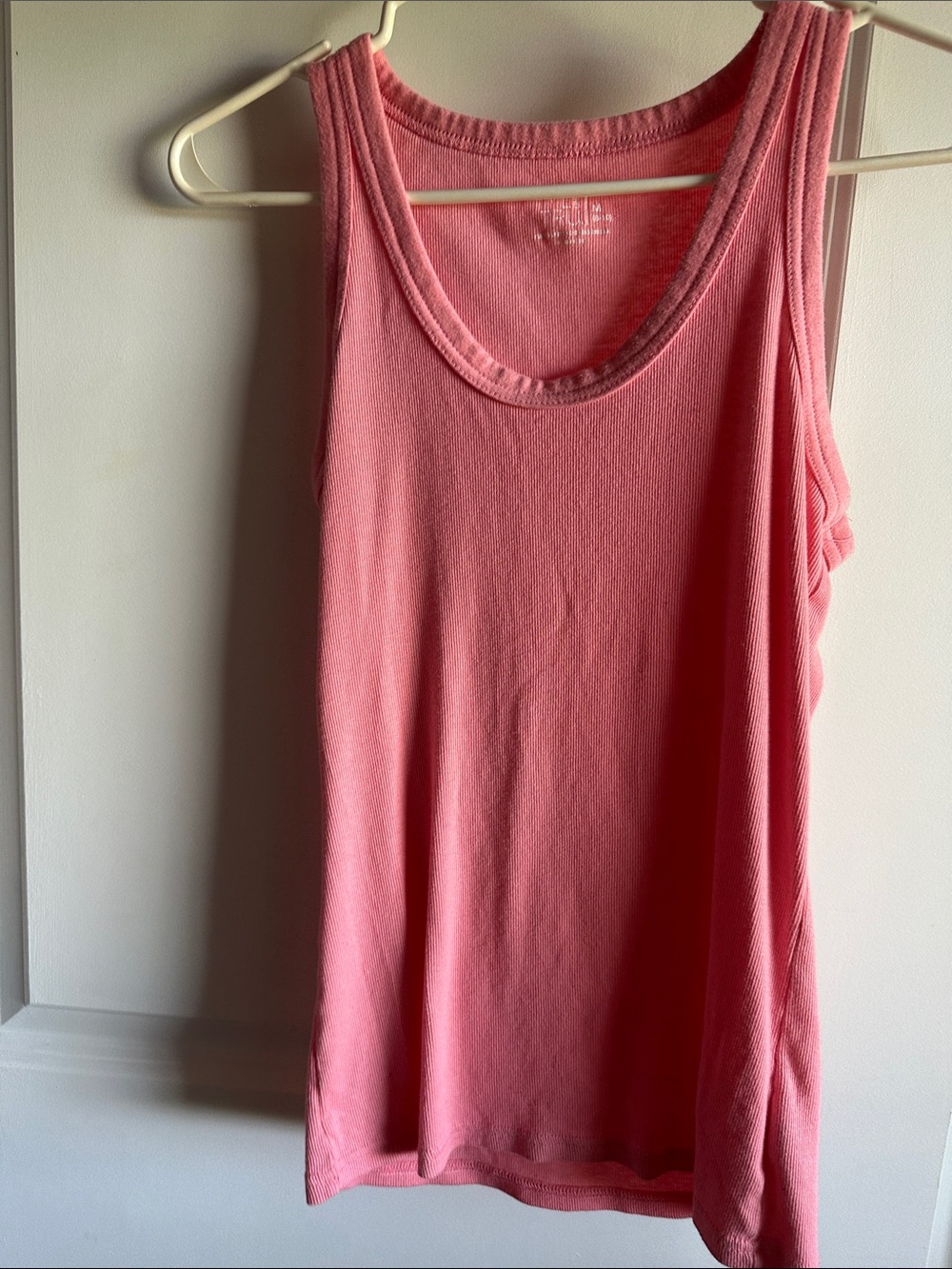Time and Tru Pink Scoop Neck Tank Top
